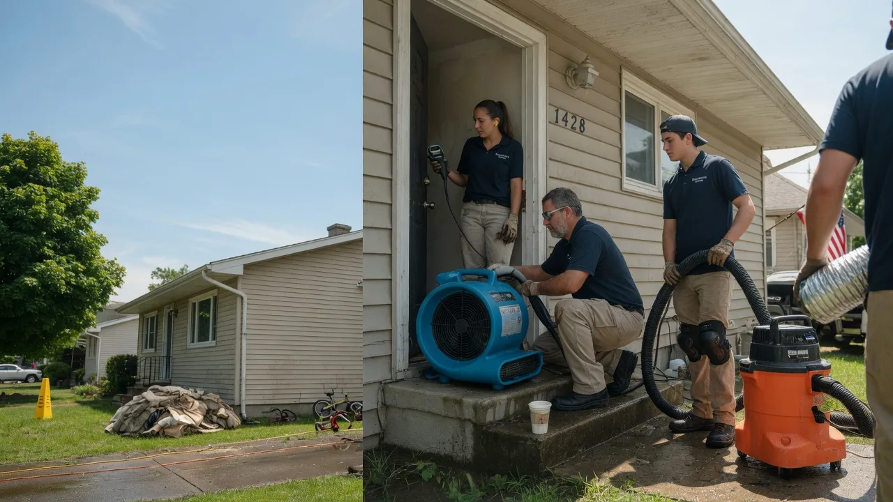 Water Damage Restoration in Heidrick, KY near me
